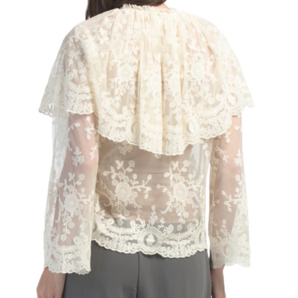TREND NEW ! HOUSE OF HARLOW LACE BLOUSE 
🚨FIRM PRICE NO DISCOUNT ON THIS BLOUSE - Picture 7 of 16